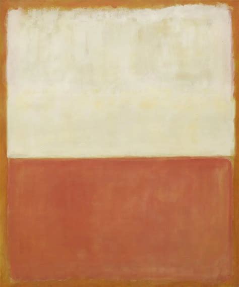 Mark Rothko Orange And White | Arthipo