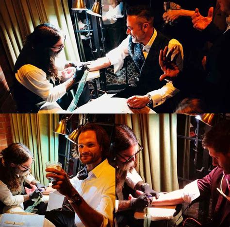 Jeffrey Morgan Gets Matching Tattoos With ‘Supernatural’ Costars | Us ...