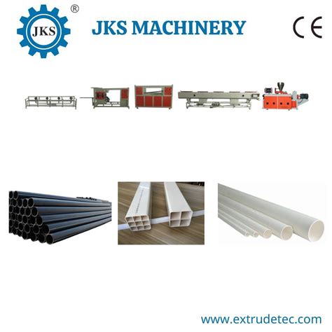 PVC Pipe Extrusion Line - China Plastic Machine and Extrusion