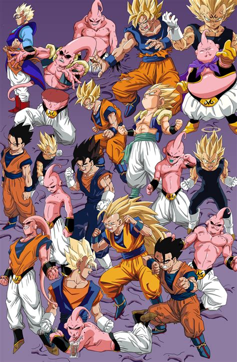 Buu Saga by RuokDbz98 on deviantART | Anime dragon ball, Dragon ball ...