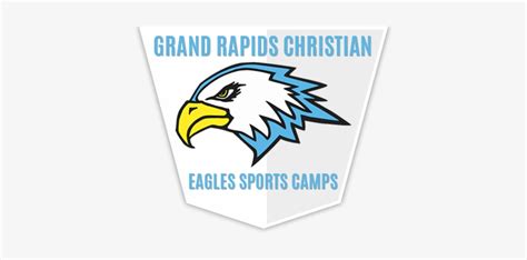 Eagle Head Mascot Sports Team Logo Template Vector - Grand Rapids ...