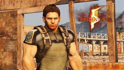 Chris Redfield - Resident Evil 5 - MEGA PACK OUTFITS [Add-On Ped ...