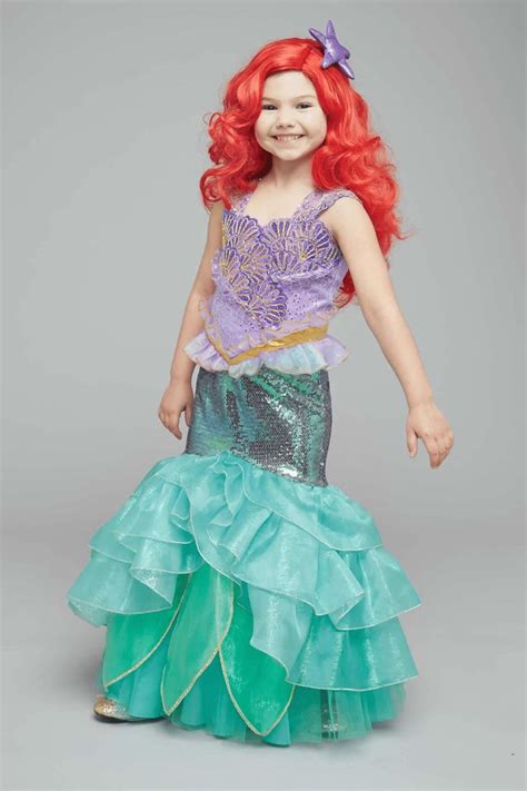 The Ultimate Collection Disney Princess Ariel Costume For Girls | Ariel ...