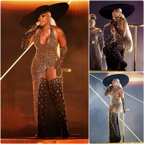 Event: @therealmaryjblige Performance at The 65th Grammy Awards ...