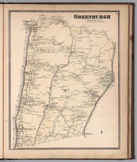 Greenburgh, Westchester County, New York. - David Rumsey Historical Map ...