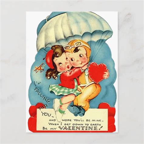 Military Air Force Valentine's Day Postcard | Zazzle