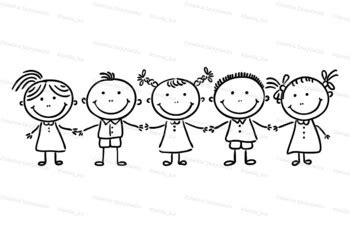 Clipart Images Of Kids Holding Hands