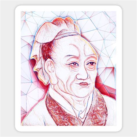 Sima Qian Portrait | Sima Qian Artwork | Line Art - Sima Qian - Sticker ...