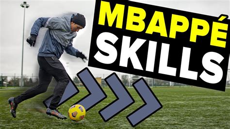 3 SIMPLE but VERY EFFECTIVE SKILLS to learn from Kylian Mbappé - YouTube