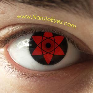 Sasuke Mangekyou Sharingan Contacts | Naruto Eyes