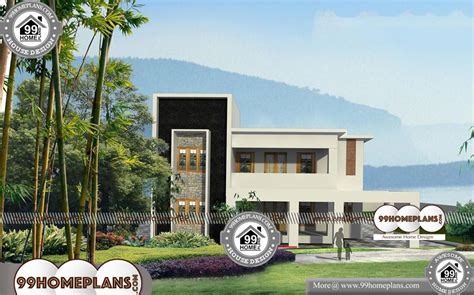 Contemporary Villa Design 60+ Double Floor House Plans Modern Ideas