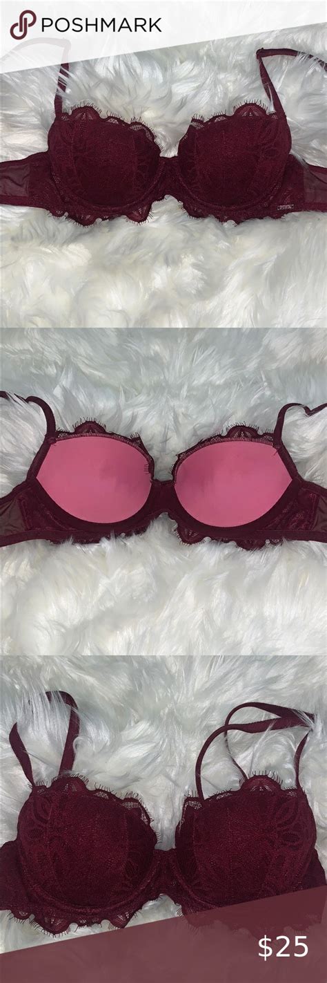 PINK VS date push up bra size 30B | Padded lace bralette, Push up bra ...