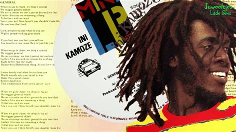 Ini Kamoze Full Album 1984 - 04 - General 1984 - YouTube