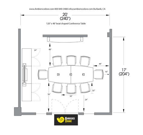 Conference Room Planning Guide - Ambience Doré | Conference room design ...