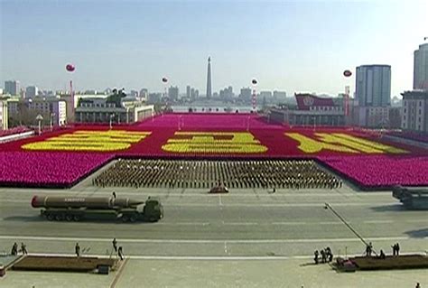 North Korea holds military parade the day before the Olympics' opening ...