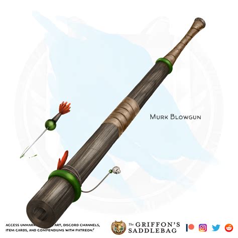 {The Griffon's Saddlebag} Murk Blowgun | Weapon (blowgun) : r ...