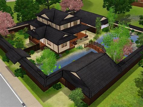 Mod The Sims - Himeya Inn - Another Japanese House