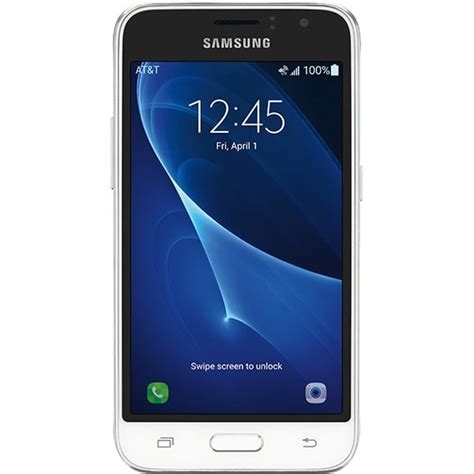 AT&T PREPAID Samsung Galaxy Express 3 8GB Prepaid Smartphone, White ...