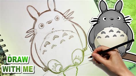 How To Draw My Neighbor Totoro Characters