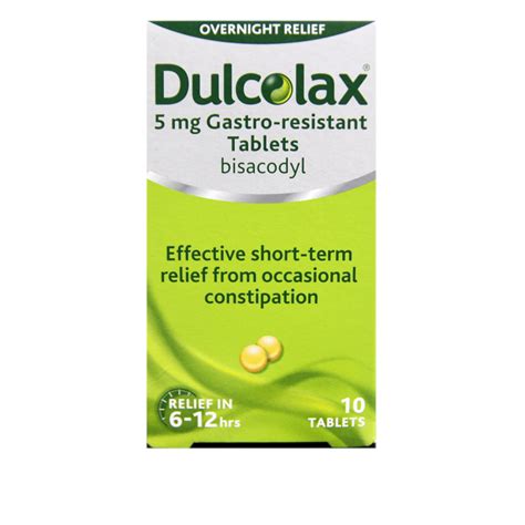 Dulcolax 5mg Tabs 10ct - Jollys Pharmacy Online Store