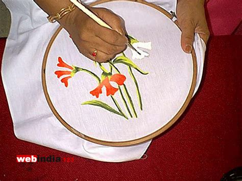 Fabric Painting,how to make Fabric Painting,Craft - webindia123.com