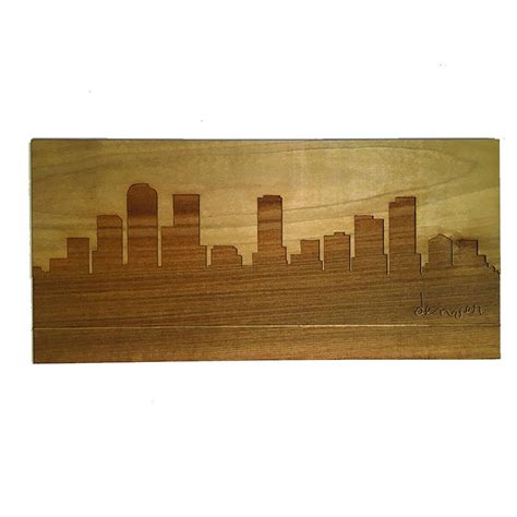 Denver Skyline - Etsy