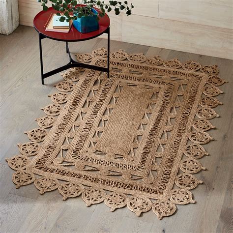 Jute Rectangle Rug - 4' x 6' | Braided rug diy, Braided rugs diy ...