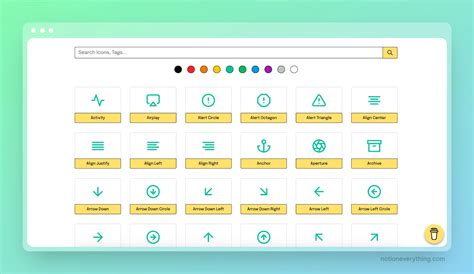 Notion icons: 15 FREE icon libraries for Notion