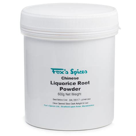 LIQUORICE ROOT POWDER 600g - Infusions