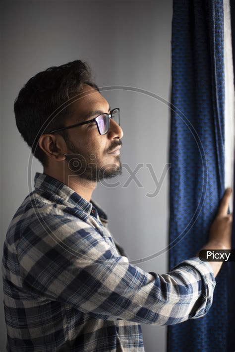 Image of Indian Bengali handsome beard macho guy/man/male in sunglasses ...