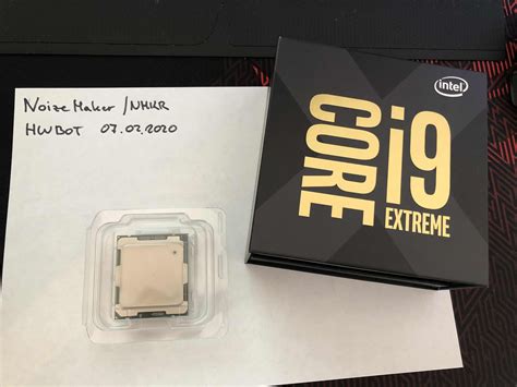 [SOLD][EU] Intel Core i9-10980XE Extreme Edition - Sold - HWBOT ...