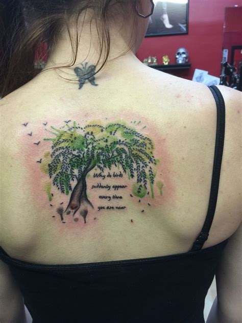 Willow tree tattoos, Tree tattoo meaning, Tree tattoo designs