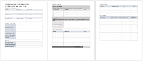 Free Scope of Work Templates | Smartsheet