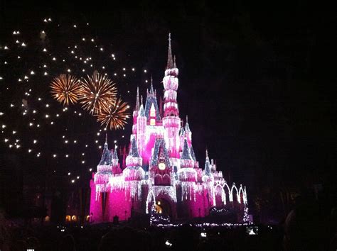 Disney Castle Fireworks Wallpapers on WallpaperDog