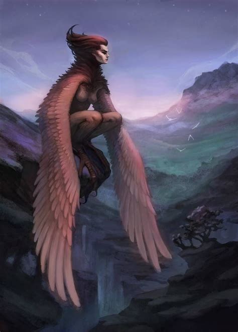 Harpy by Cherristone on DeviantArt | Mythical creatures art, Dark ...