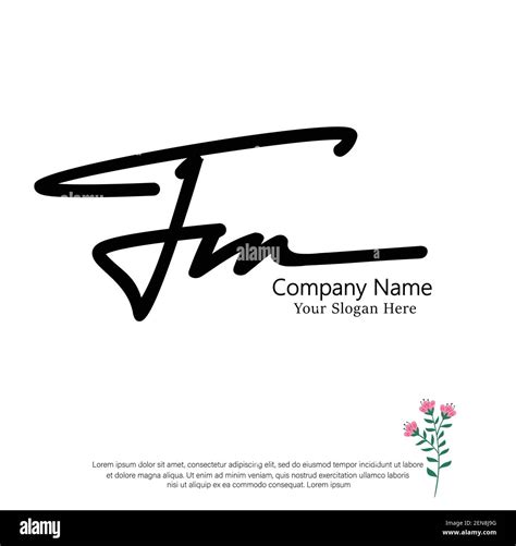 Signature f Stock Vector Images - Alamy