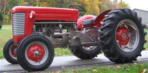 MASSEY FERGUSON 35 50 TRACTORS SERVICE REPAIR MANUALS & PARTS MF-35 ...