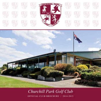 Churchill Park Golf Club Brochure - jenetli0102 Flip PDF | AnyFlip