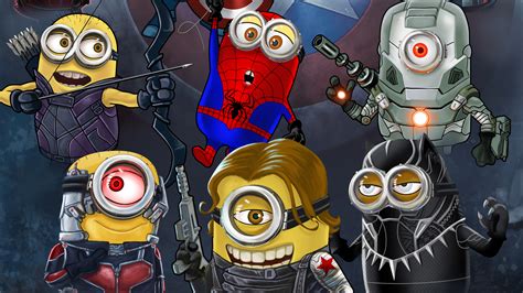 Minions Avengers Wallpaper,HD Superheroes Wallpapers,4k Wallpapers ...