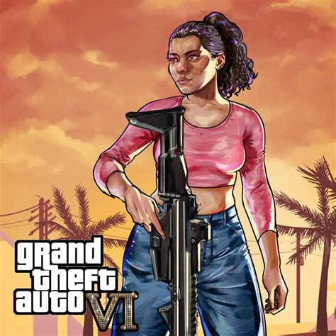 I made a fanart piece of the lady on...the clips hshahs : r/GTA6