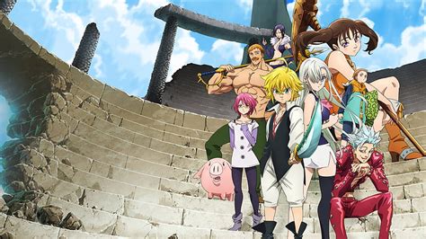 3840x2160px, 4K free download | Anime, The Seven Deadly Sins, HD ...