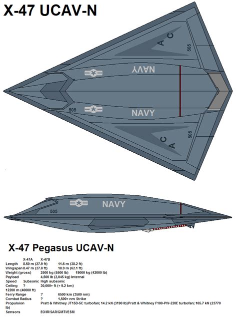 Northrop-Grumman X-47 Pegasus by bagera3005 on DeviantArt