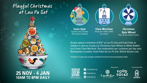 Playful Christmas at Lau Pa Sat | Honeycombers Singapore