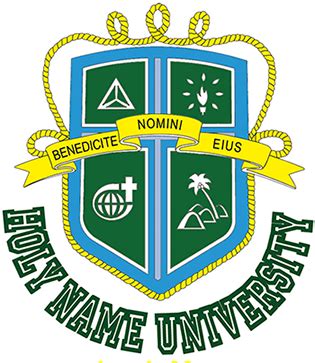 Steven Minds: Holy Name University Logo