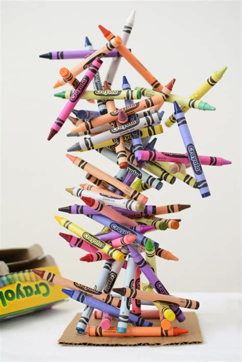 Crayon Art Sculpture - Meri Cherry