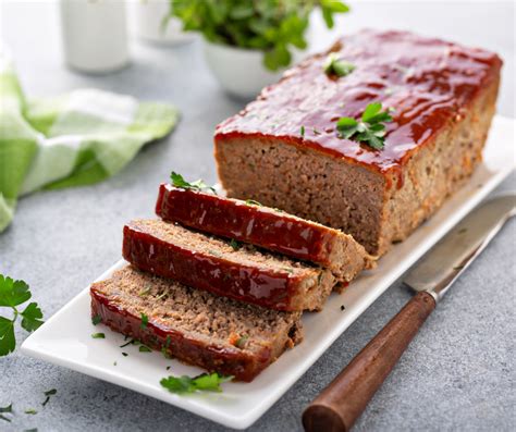 Brown Sugar Meatloaf with Glaze