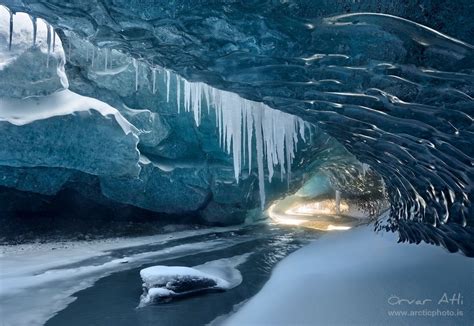 Golden Pillars by Örvar Atli / 500px | Ice cave, World pictures, Landscape