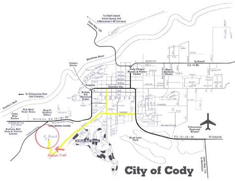 Map Of Cody Wyoming – Verjaardag Vrouw 2020