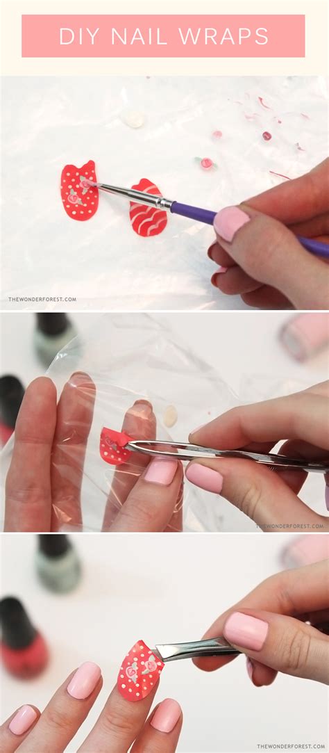 Make Your Own Nail Wraps! - Wonder Forest