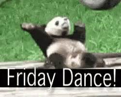 Friday Dance GIF - FridayDance TGIF Panda - Discover & Share GIFs